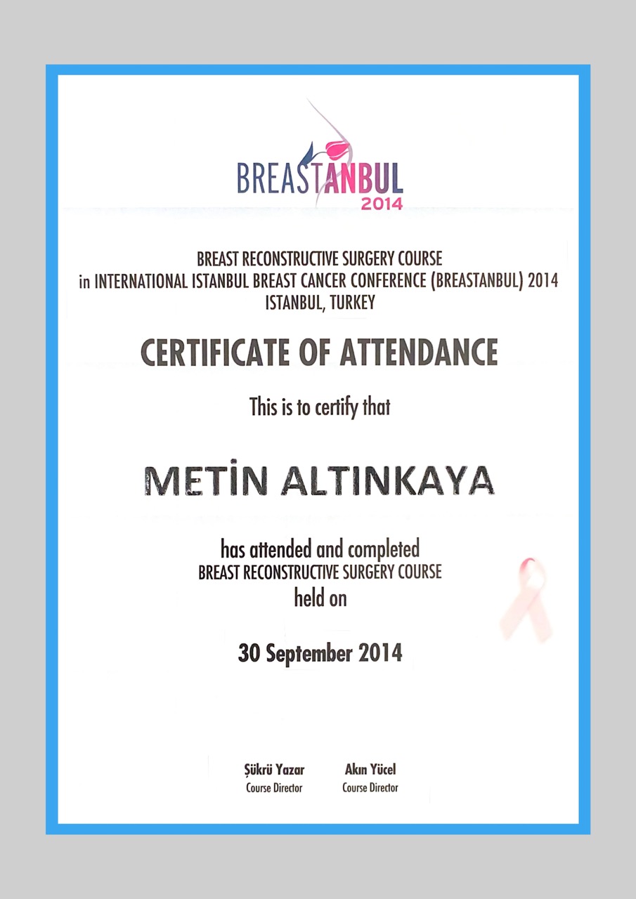 Breast Reconstructive Surgery Course