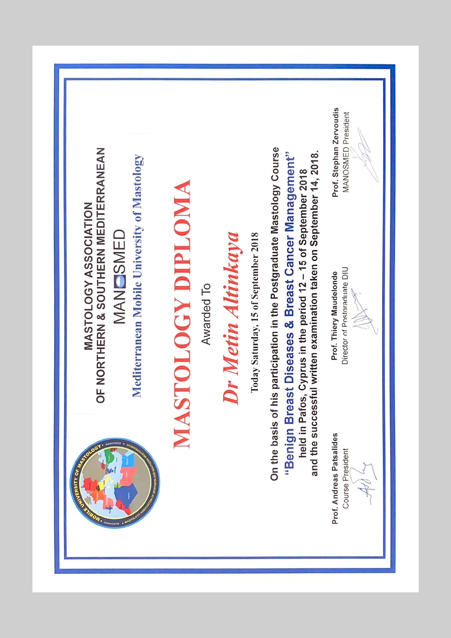 Mastalogy Diploma